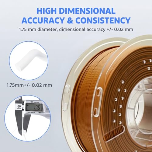 Image of Elegoo PLA + 1.75mm 1KG 3D Printer Filament (Clear)