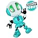 INLAIER Mini Talking Robot Toys Robots Toy for Kids, Boys, Girls Metal Talking Robot Kit Bright LED Toys Interactive Voice Changer Robot Travel Toys (Blue)