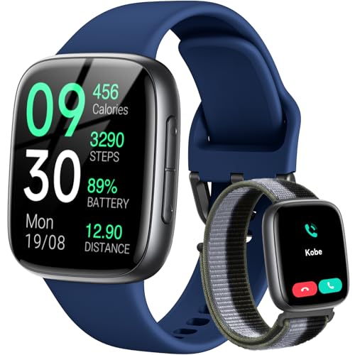 Fitpolo Smart Watch 1.85" AMOLED – Navy Blue