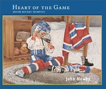 Hardcover Heart of the Game: Minor Hockey Moments Book