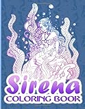  Sirena Coloring Book: Relaxation Adults Coloring Books (8.5\" X 11\")