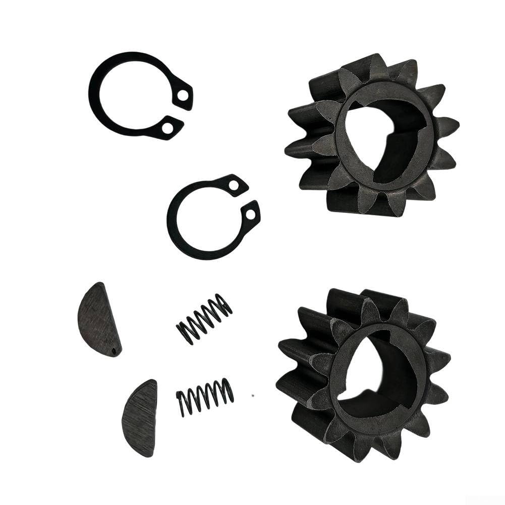 Kit de ruedas para cortacésped y engranaje de transmisión de 12 dientes de 8 pulgadas de diámetro para Honda HRN216 Series VKA VKAA VLAA VYA VYAA 44710-VR8-N00ZA 42710-VR8-N00ZA para jardín (ruedas