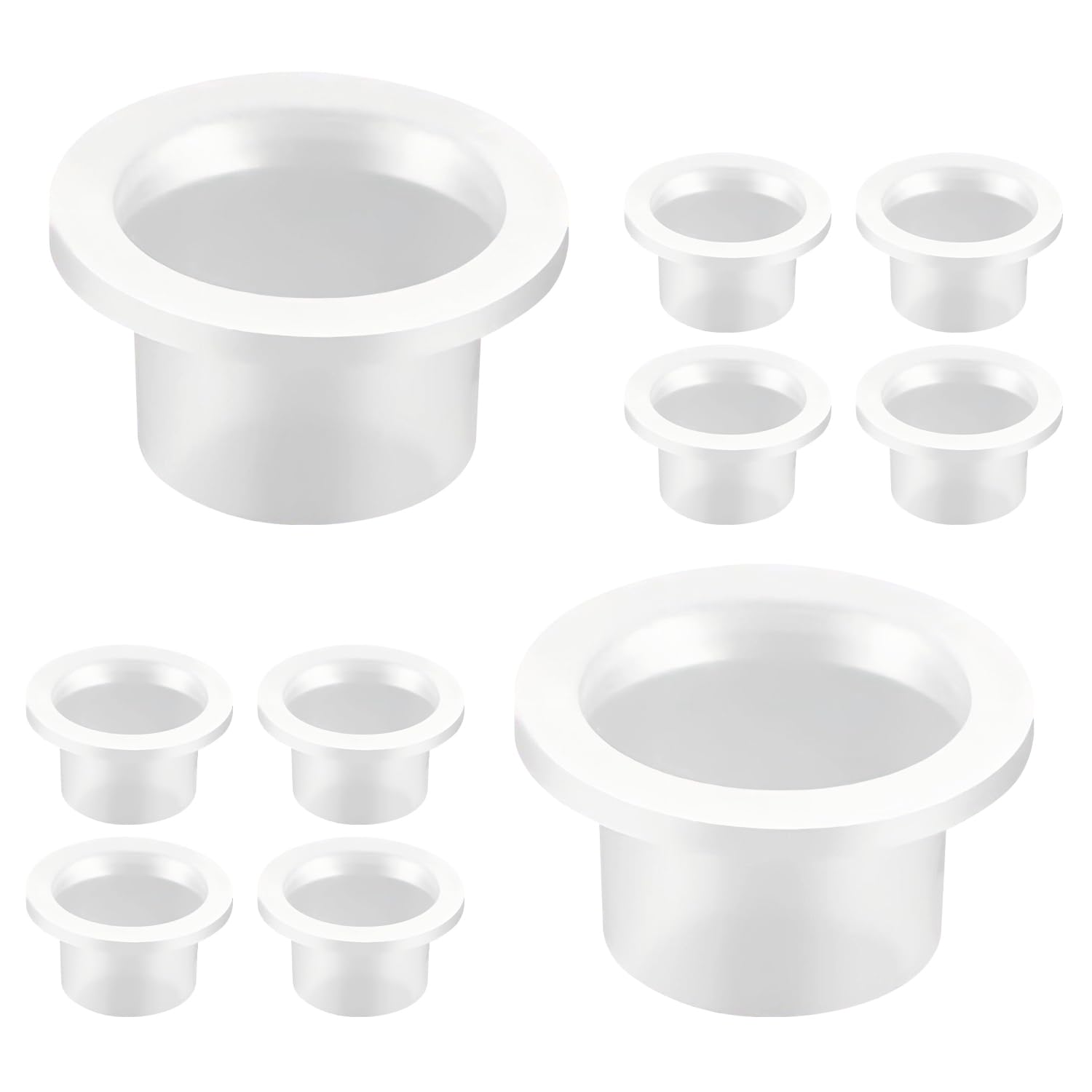 Qrity 10 Pezzi Guarnizione Rubinetto, Guarnizione Di Tenuta Anti-Perdite Rubinetto, Cintura di Materia Prima in Silicone, per Giardino 3/4 Pollice