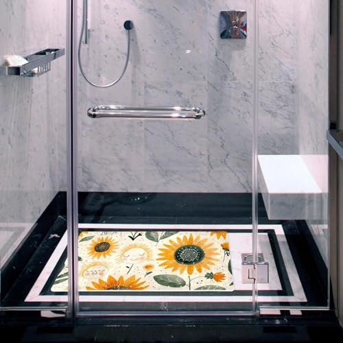 Tapis de bain antidérapant extra long pour sécuriser votre douche - 7
