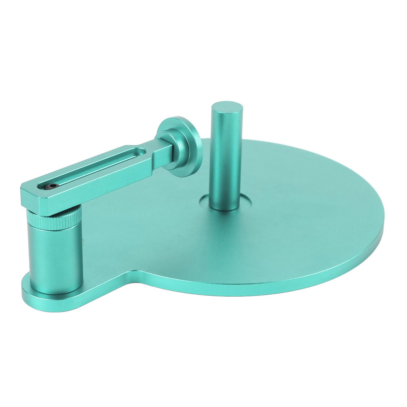 Rosvola Kit de Pegado de Neumáticos para Coche RC, Herramientas de (Cyan) | Construcción metálica, rodillo de presión ajustable, versátil para ejes 1/18-1/8, fácil de usar