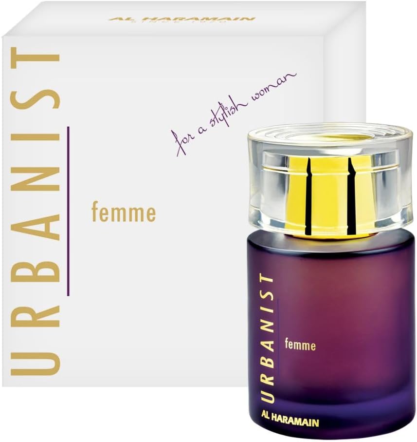 Al Haramain Urbanist Femme 100ml | Women’s Eau de Parfume Spray | Luxury Perfume for Women | Arabian Fragrance