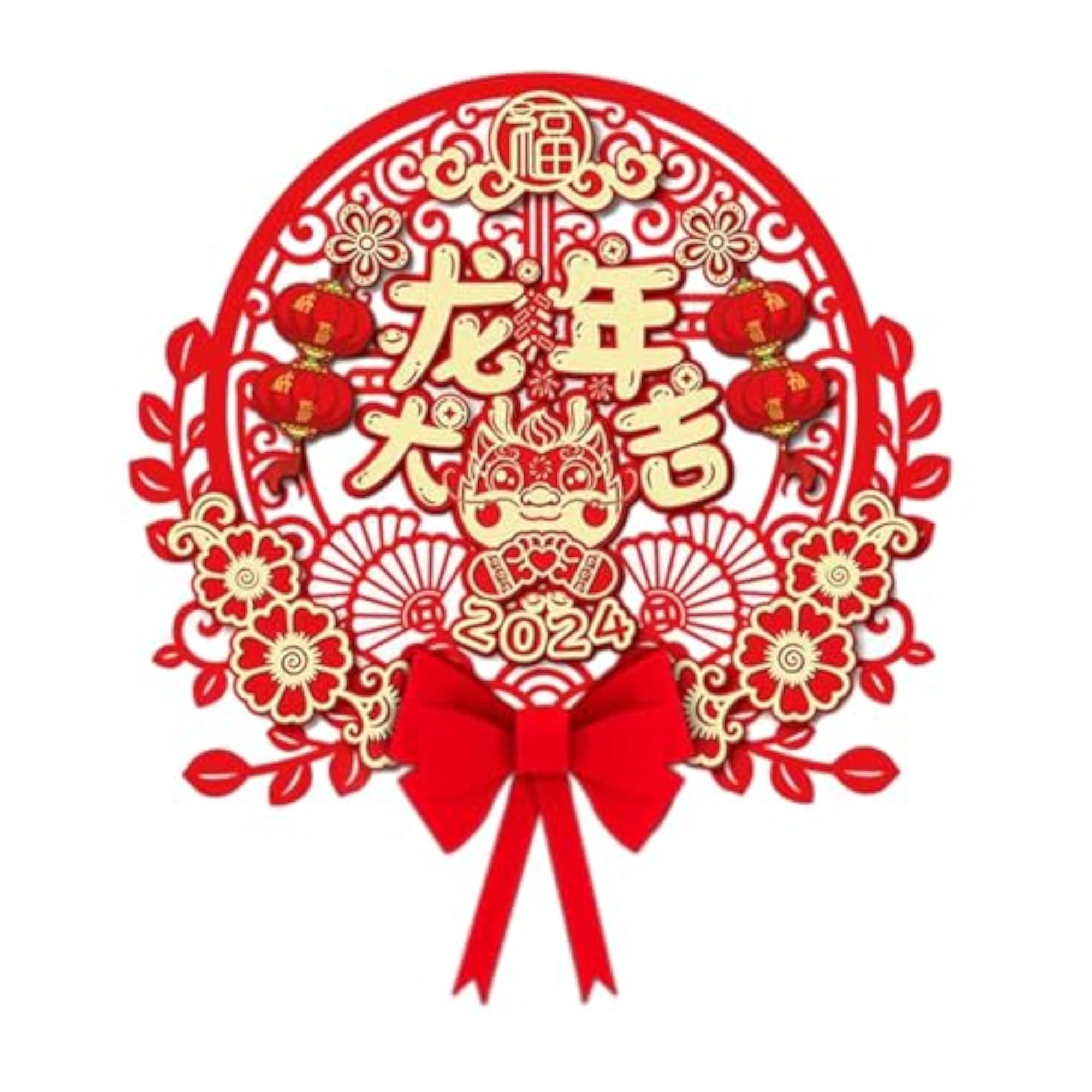 Chinese New Year Door Sticker Window Decals