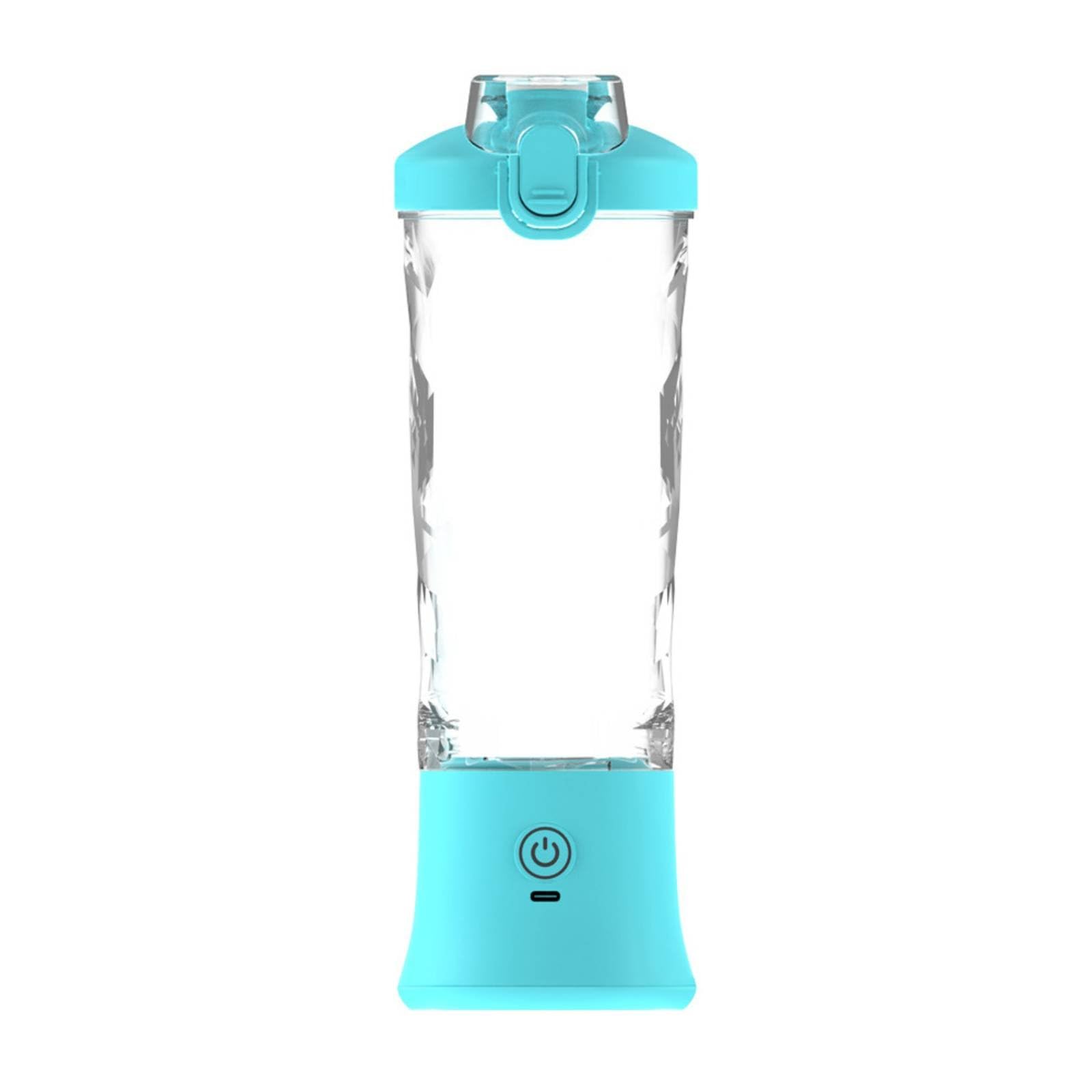 Portable Blender Large Capacity 600ml Battery-Operated Juicer Container Portable Blender Container Ice Crushing Individual Fruit, Sky Blue|Home & Garden | Kitchen Dining & Bar-image-28