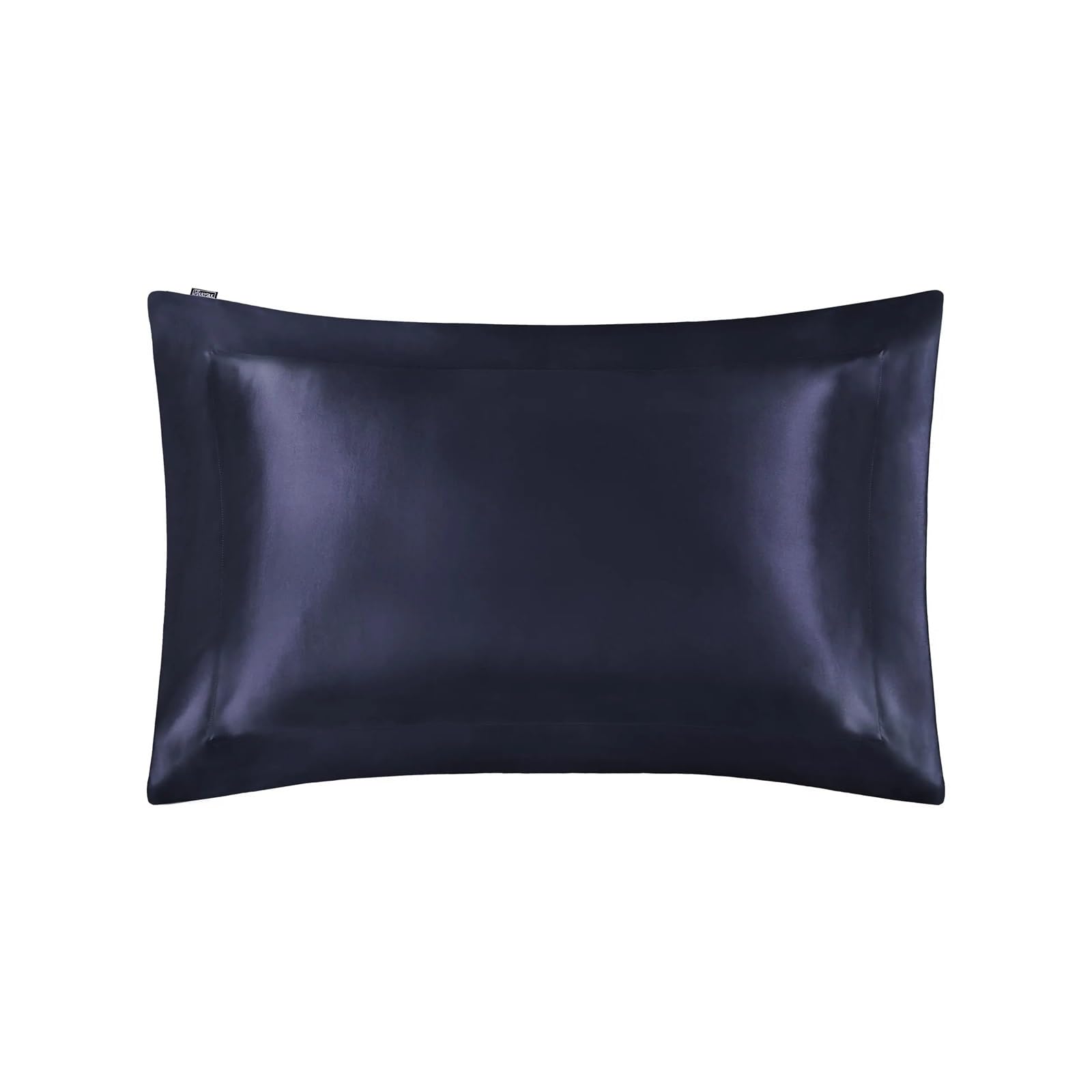 Cooling pillowcase, Silk Pillowcase Oxford Envelope Closure Multicolor Multiple Sizes Hair Skin Health(Deep Blue,40x40cm)