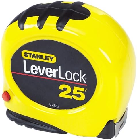 Stanley 30-825 25-Foot-by-1-Inch LeverLock Tape Rule