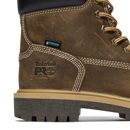 Image of Timberland PRO Women's Direct Attach 6 Inch Steel Safety Toe Insulated Waterproof Industrial Work Boot
