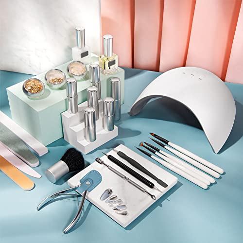 9 Pack Nail Scissors Protective Cover Portable Scissor Pouch Nail Nipper Protector Nail Trimmer Storage Container For Nail Cuticle Scissor Nail Nipper (9 Colors) #TOP3