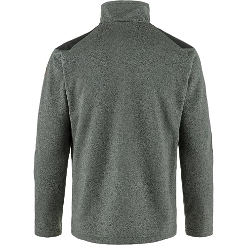 Fjällräven Herren Buck Fleecejacke, Grey/Melange, L