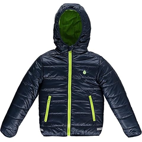 DRY KIDS Padded Jacket Navy/Lime 11-12 Cover