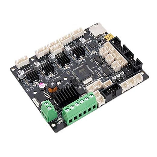 Creality Uppgraderad Ender 5 Plus V2.2 tyst moderkort med TMC2208 drivrutin, supertyst tyst tyst moderkort för CR-10S/CR-10 S4/CR-10 S5/CR-X/CR-20/CR-20 PRO 3D-skrivare