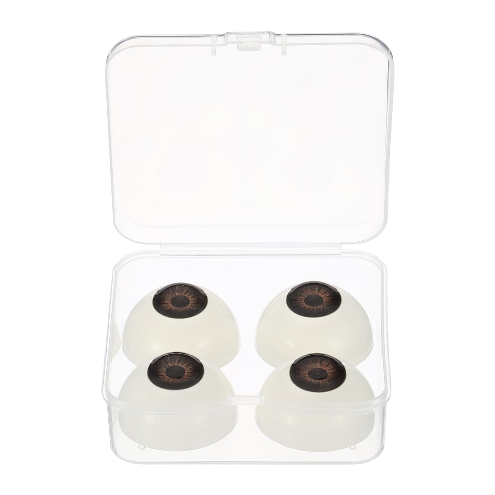 PATIKIL 32mm Realistic Acrylic Doll Eyes (Pink) – 1 Pair For DIY Dolls, Crafts & Halloween Props