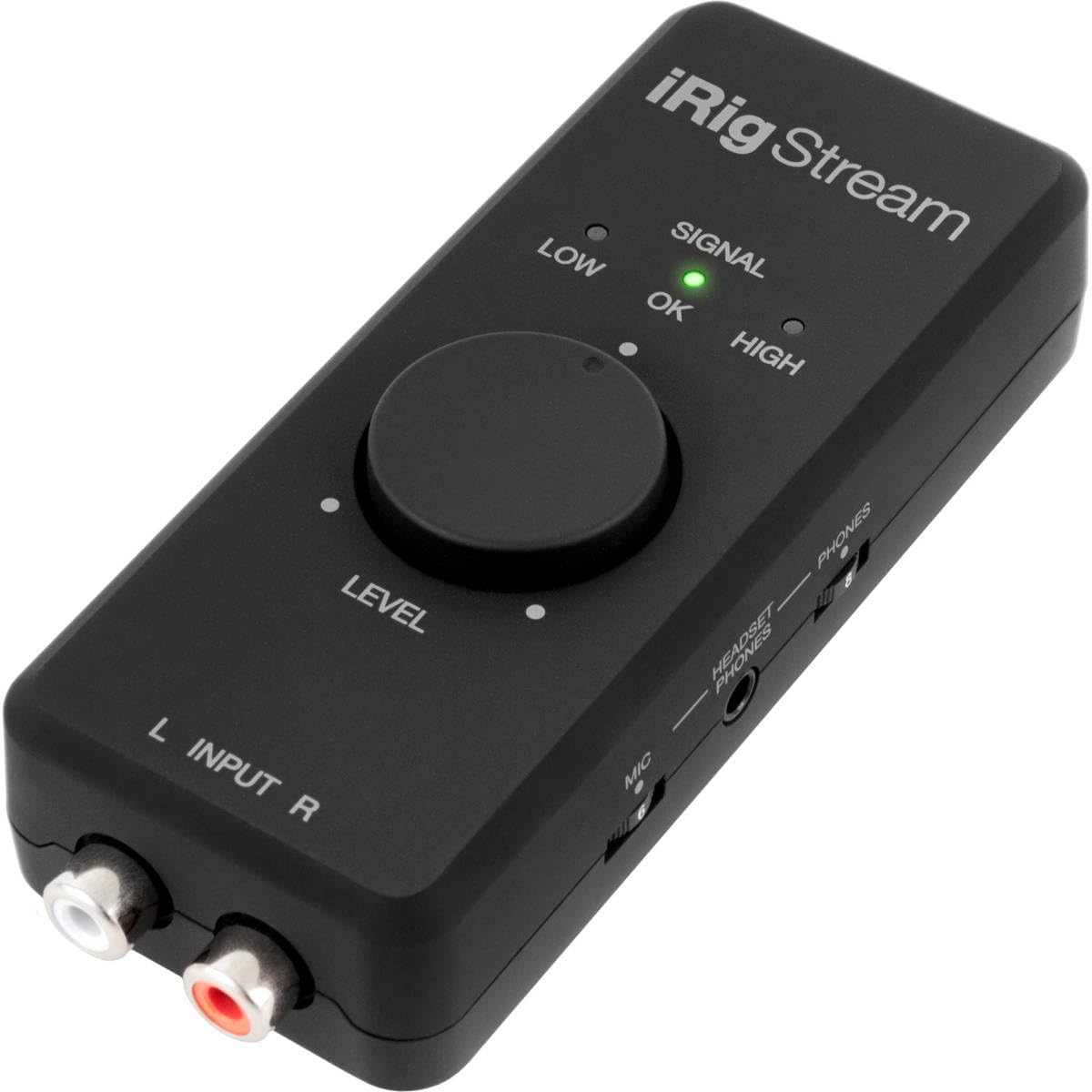 iRig Stream - Audio Interface for iOS, Android, Mac, and PC Audio Interface for Livestream - iOS, Android, Mac, and PC