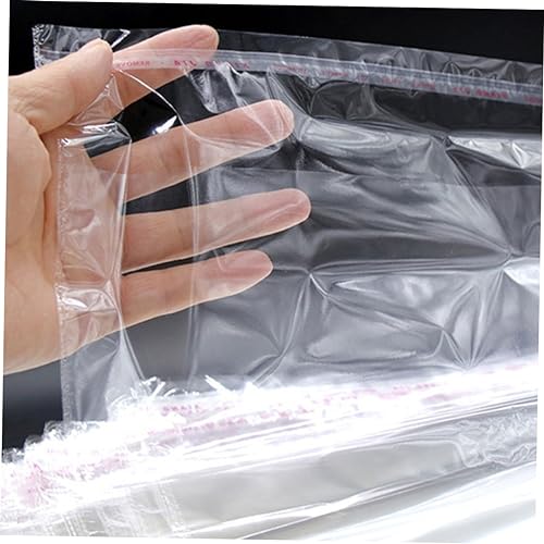 Plastic Clothes Packing Bags Self-sealing Garment Storage Bags for Clothes Sports Shoes and Leather Shoes Self-adhesive Dust Home Use4