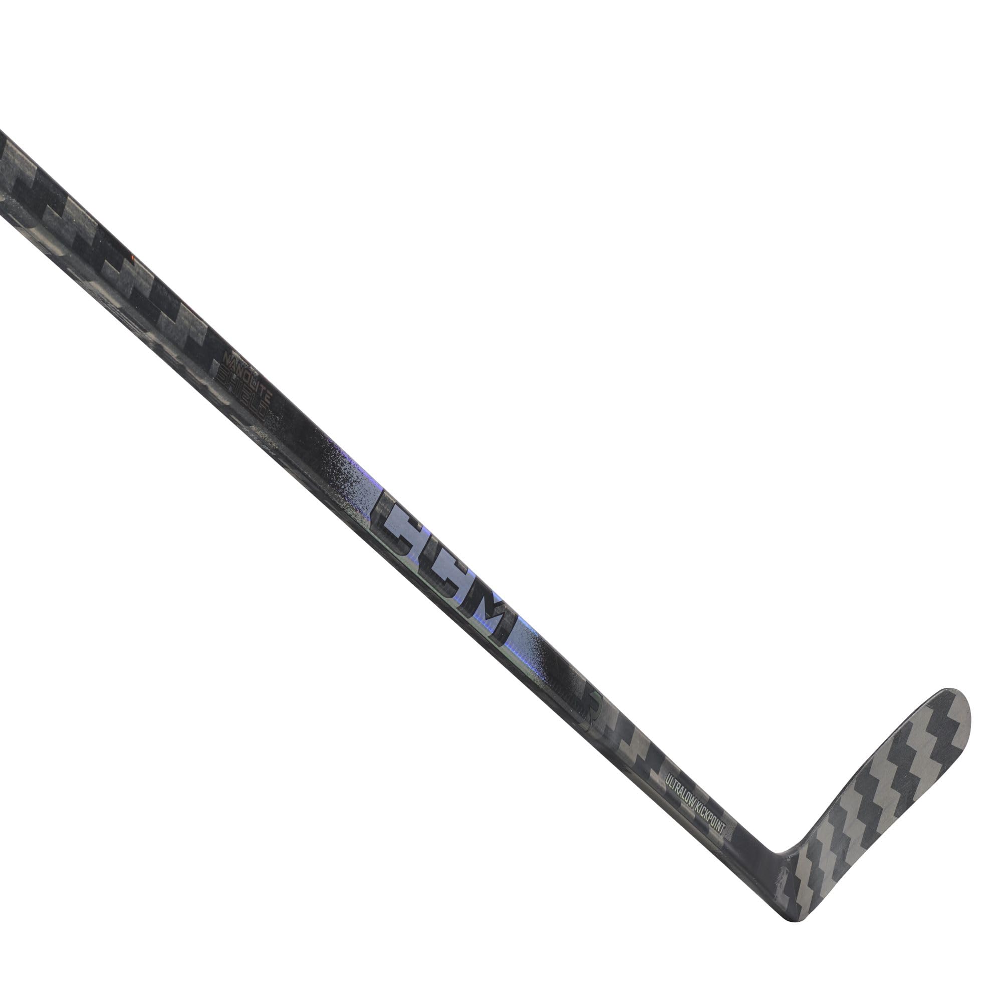 CCM Ribcor Trigger 10 Pro Crosse de hockey sur glace intermédiaire Chrome