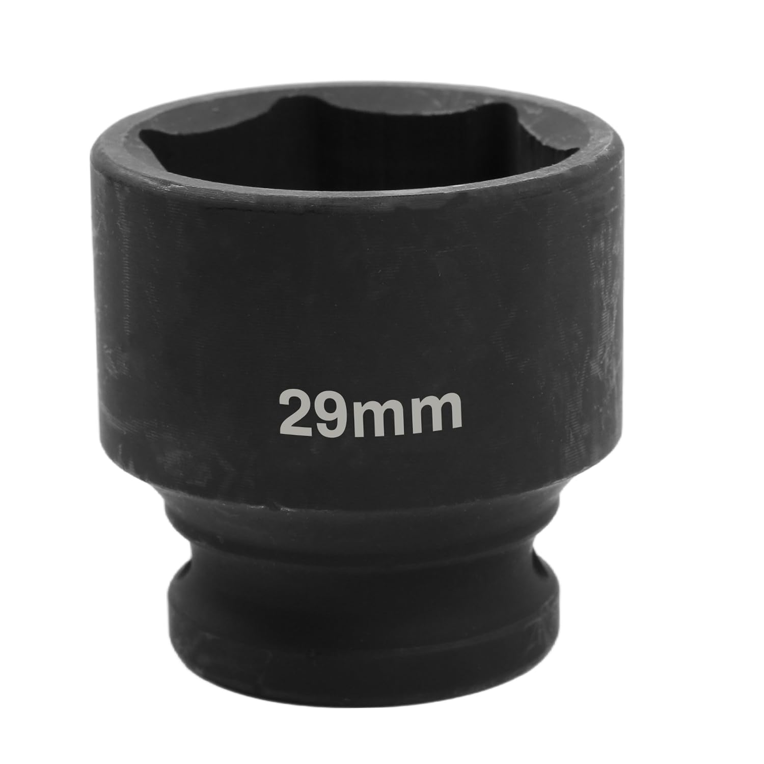 Uxney 1/2" Drive 29mm Impact Socket, 6 Point Chrome Molybdenum Steel (CR-MO) Heavy Duty Axle Nut Socket for Easy Removal of Axle, Wheel Hub, Lug Nuts