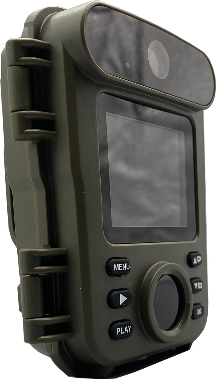 Berger & Schröter Mini caméra pour Animaux Sauvages 20 MP Full HD avec détecteur de Mouvement, Temps de Prise de Vue 0,2 s, Vision Nocturne 940 nm IP66 étanche 512 Go