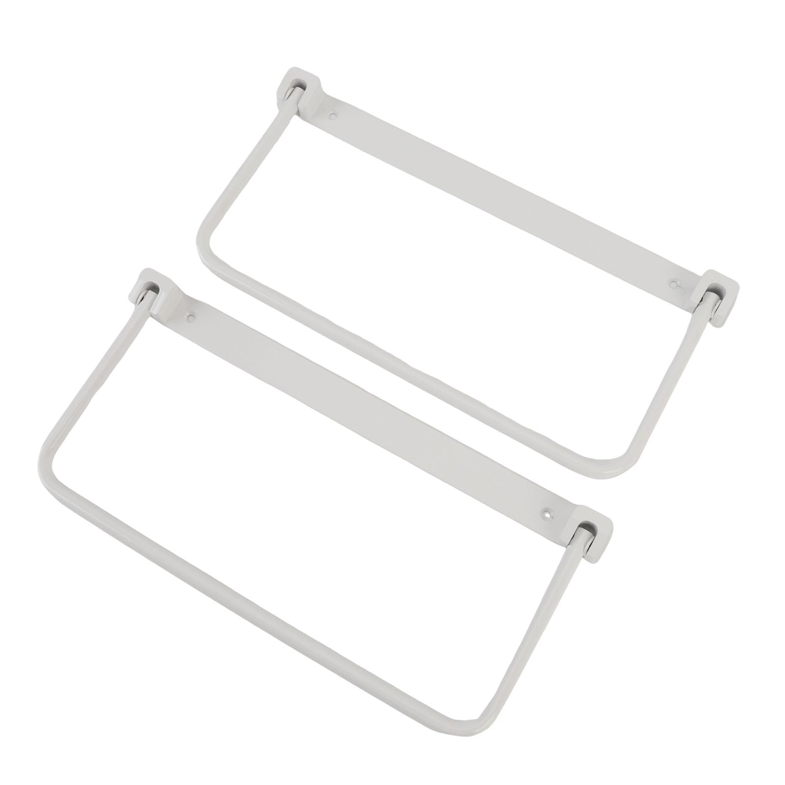 Jelquix Foldable RV Shoe Rack Space Saving Aluminium Alloy Wall Mounted Shoe Organizer for Caravans and Yachts (White)