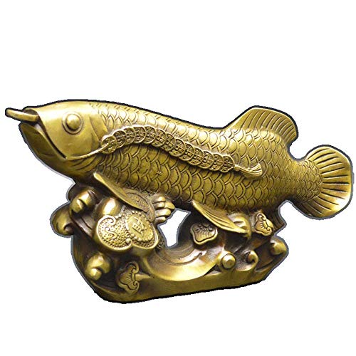 Sculpture poisson en cuivre cadeau idéal pour pendaison de crémaillère
