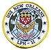 USS New Orleans LPH-11 Patch â€“ Plastic Backing