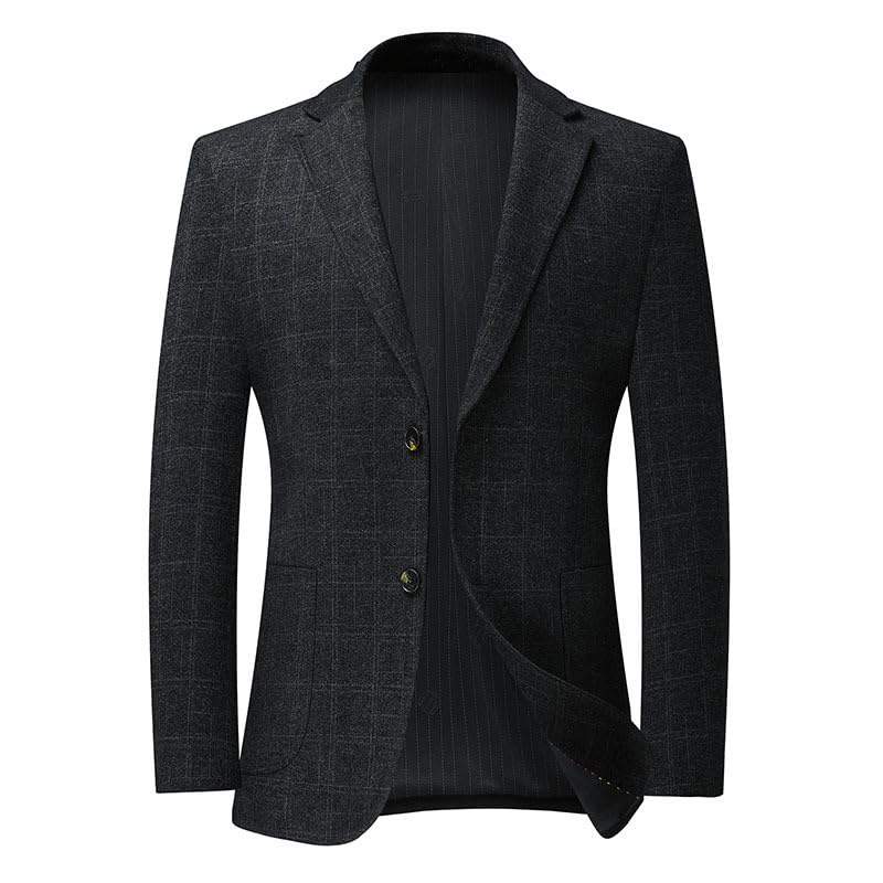 Mens Black Blazers Casual Sport Coats Regular Fit Two Button Suit Jacket Lightweight Sports Jacket