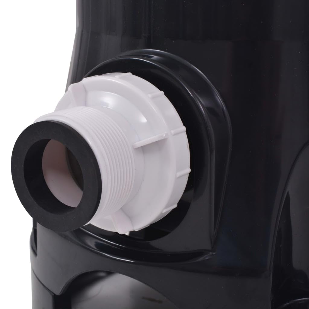 Pompa filtrante per piscina da 185 W con portata di 4,4 m³/h per acqua pulita, serbatoio durevole e resistente alla corrosione, include 100 sfere filtranti, adatta per piscina, vasca