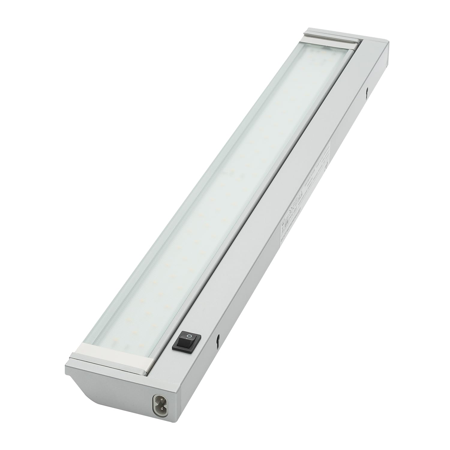 Rolux LED Unterbauleuchte 15W CCT 3000K~6500K Anbauleuchte Aluminium, 15 watts, silber, 91,3 x 8,5 x 3,5 cm
