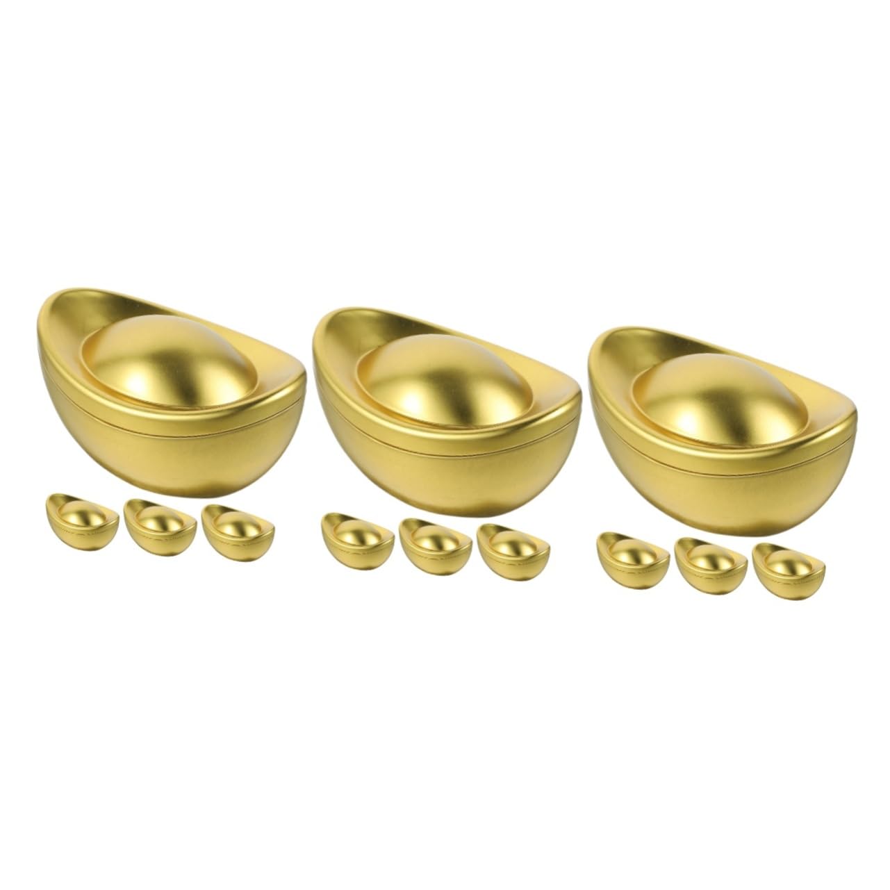 DECHOUS 3 Set Di Barattoli Per Dolci Biscotti Cioccolatini Scatole Di Con Coperchio Per Decorazioni Per Banchetti Nuziali 4 Pezzi * 3