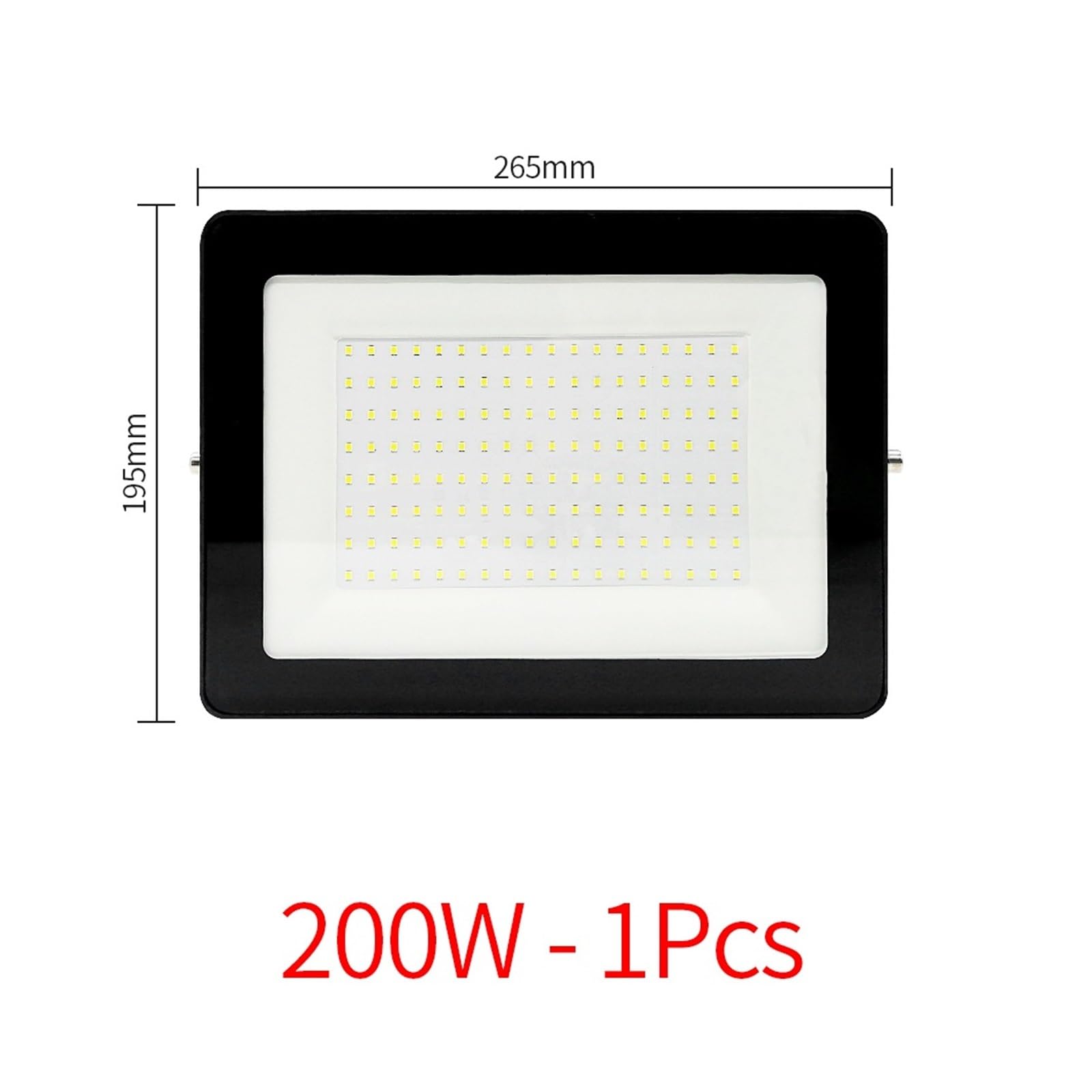 Luce Di Inondazione A LED 300W 200W 100W 10W 20W 30W 50W Alta Luminosità IP68 Illuminazione Esterna Impermeabile Faretto A LED Proiettori Da Parete Faretti da Esterno(Cold White,100W-1PCS)