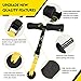 Nordic Hamstring Curl Strap - Holds 420 Pounds, Great for Hamstring Curls, Sit-ups, Spanish Squats & Ab Workout - 5 Second Setup - Home Fitness Equipment