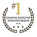 LG UltraGear QHD 34-Inch Curved Gaming Monitor 34GP83A-B, Nano IPS 1ms (GtG) with VESA DisplayHDR 400, NVIDIA G-SYNC, and AMD FreeSync Premium, 144Hz, Black