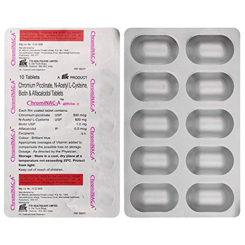 Chrominac-A - Strip of 10 Tablets