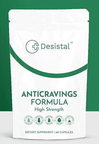 Desistal - Supplement to Cut Down or Stop Drinking Alcohol - 1 Month Supply Pouch 60 Capsules