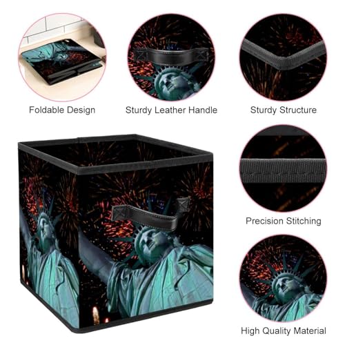 Cube de rangement en tissu pliable pour optimiser les placards de maison