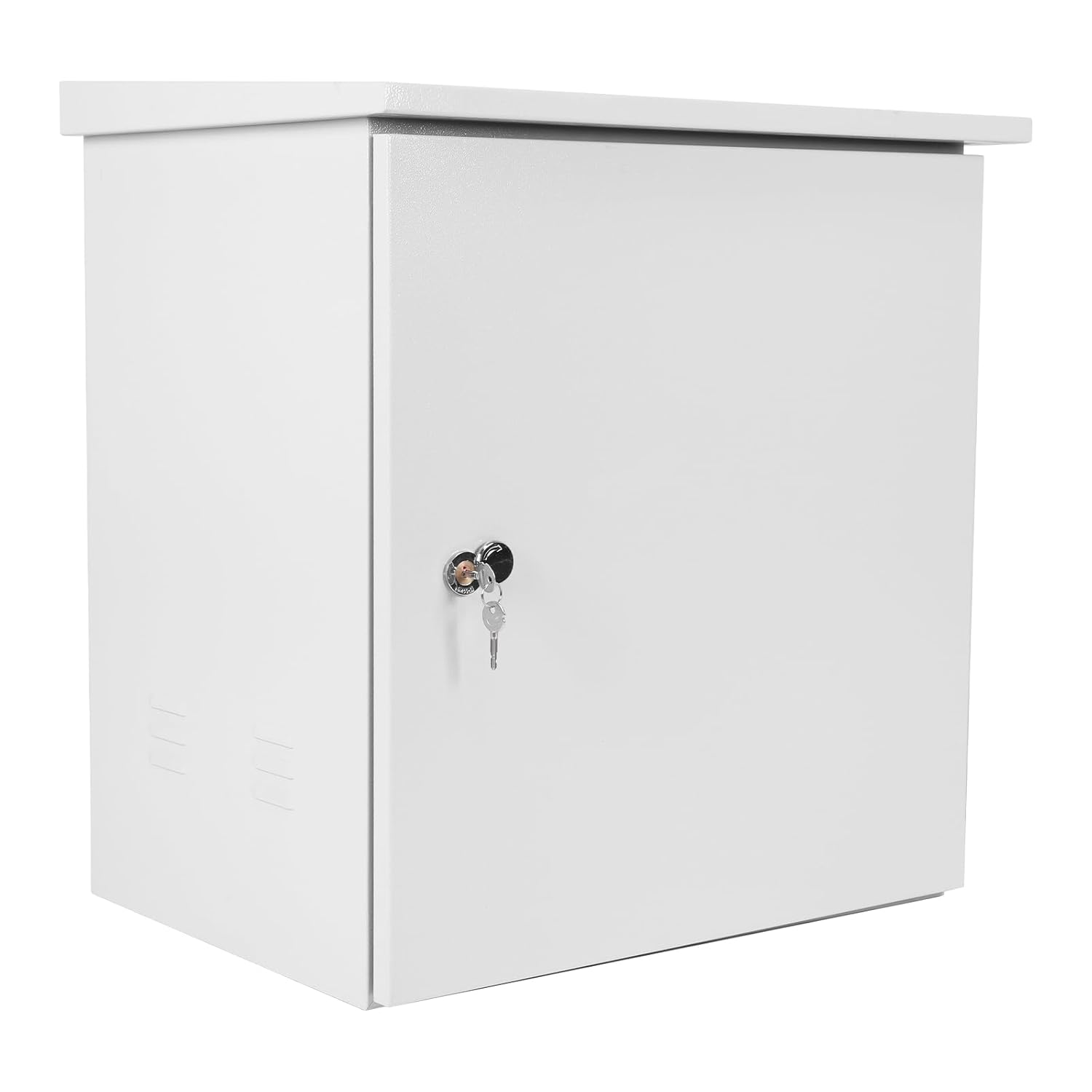 Generic Electrical Junction Box IP55 Waterproof Metal Electrical Enclosure 24x24x28in with Fan-Vent Design Enclosure Steel Box for Electronics Services and Battery Accessories