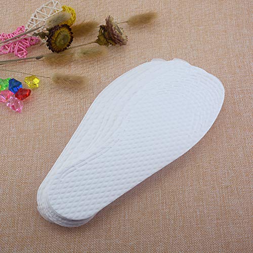 10 pares de plantillas desechables transpirables finas US 6-9 miniatura 4