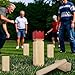 Juegoal Kubb Game Set Backyard Game Set Outdoor Tossing Game Set with Carrying Bag