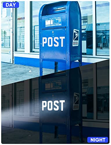 Seloom 148 Pcs Reflective Mailbox Numbers And Letters Stickers Decals,4" X 7 Set Number 0-9 And 4" X 3 Set Alphabet Letter For Outside Indoor,Vinyl Self-Adhesive Waterproof Door House Address Stickers #TOP3