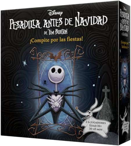 "Juego de mesa Pesadilla Antes de Navidad en Español"