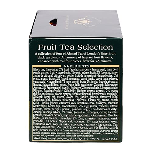 Ahmad Tea Fruit Tea Selection, 20-Count (Pack Of 6) #TOP3