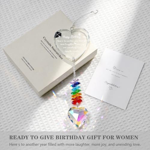 Birthday Gifts for Women, K9 Crystal Suncatcher Birthday Gifts - image 5