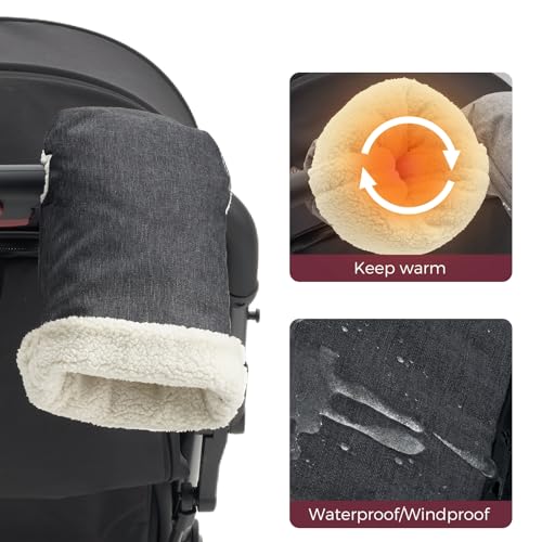 Image of Momcozy Stroller Gloves Warmmuffs