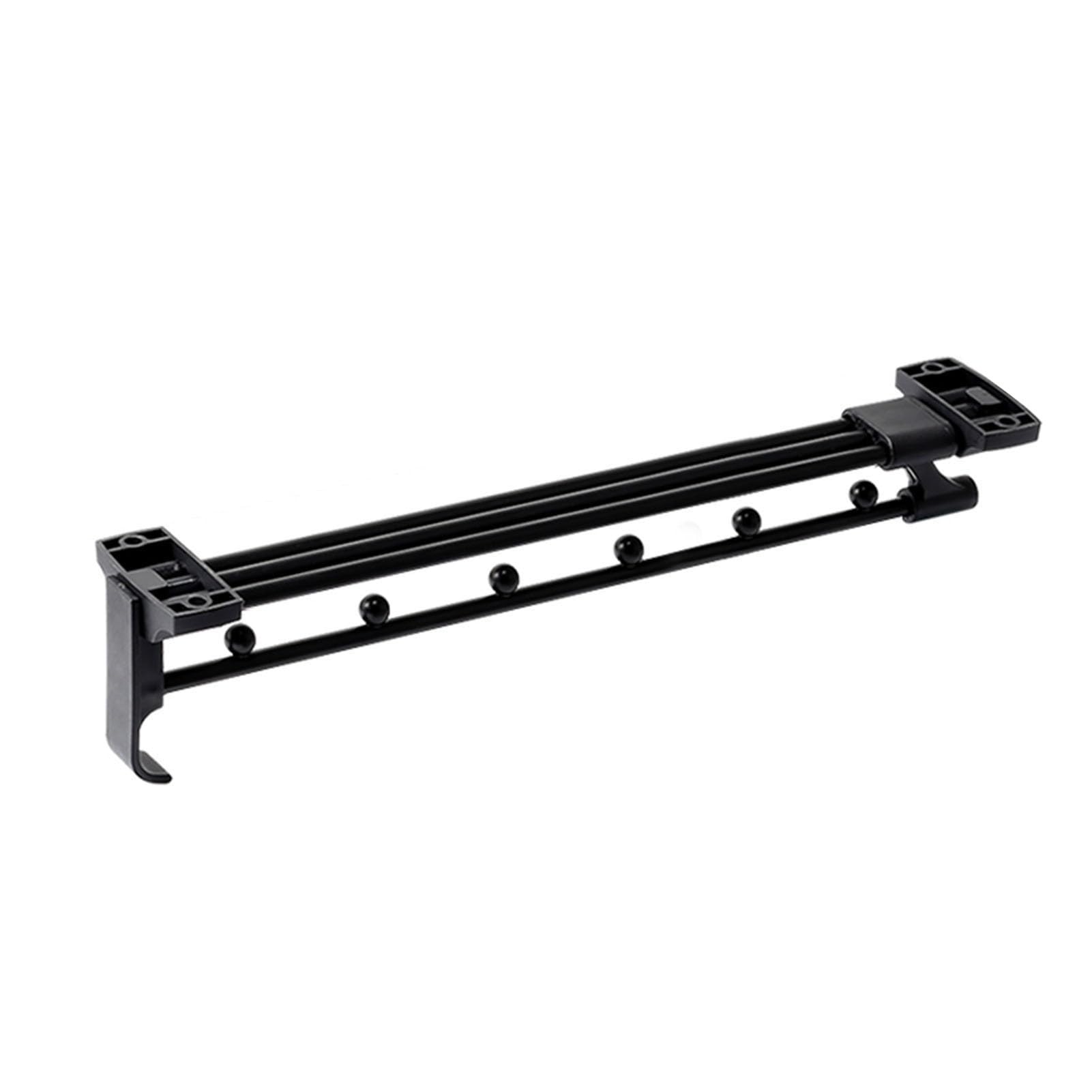 Organisateur de pantalons rétractable réglable de 3 à 8 perles pour armoire et dressing