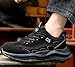 Imagen de ZEPYFXIT Zapatos de Seguridad Hombre y Mujer Cómodos y Ligeros para Invierno Botas de Trabajo Impermeables con Punta Acero Antideslizante Zapatillas Seguridad Color Negro Talla 41 EU