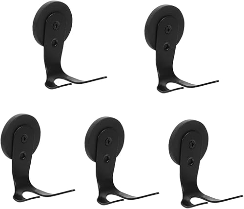STOBAZA 5 ganchos de pared para colgar en la puerta del refrigerador, sombrero, guirnalda magnética multifuncional para el hogar, bufanda, toalla,