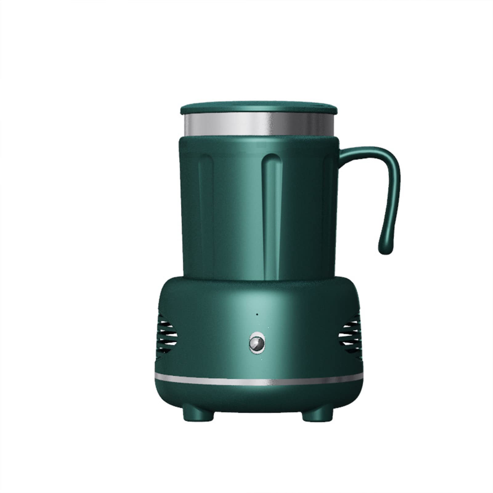 Mini Frigorifero Portatile per Il Riscaldamento rapido di Tazze, refrigeratore elettronico per Bottiglie di Birra ghiacciata e Vino, Frigorifero da Tavolo a Raffreddamento rapido p